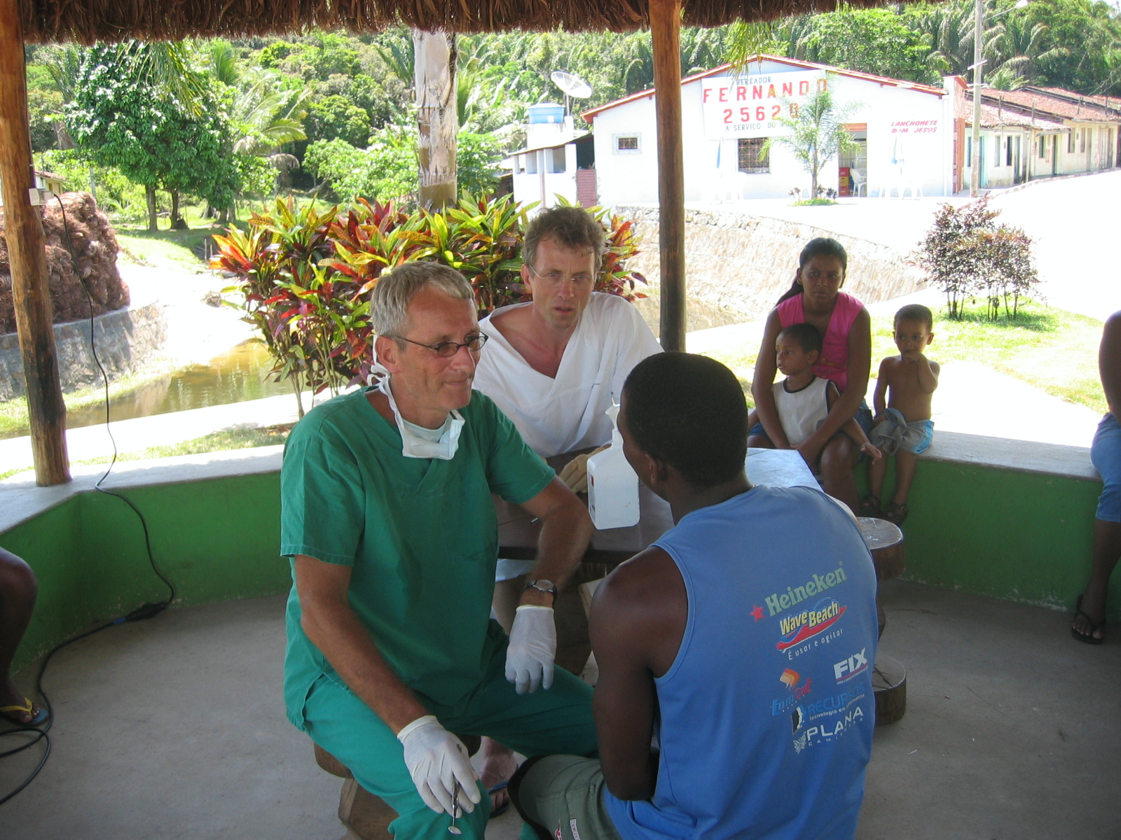Equipe de voluntários